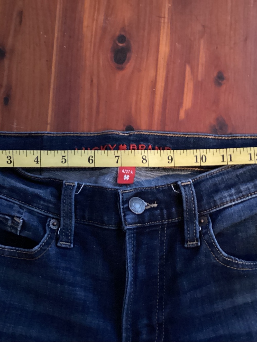 Lucky Brand Women's Indigo Straight-Leg Jeans - Picture 6 of 7